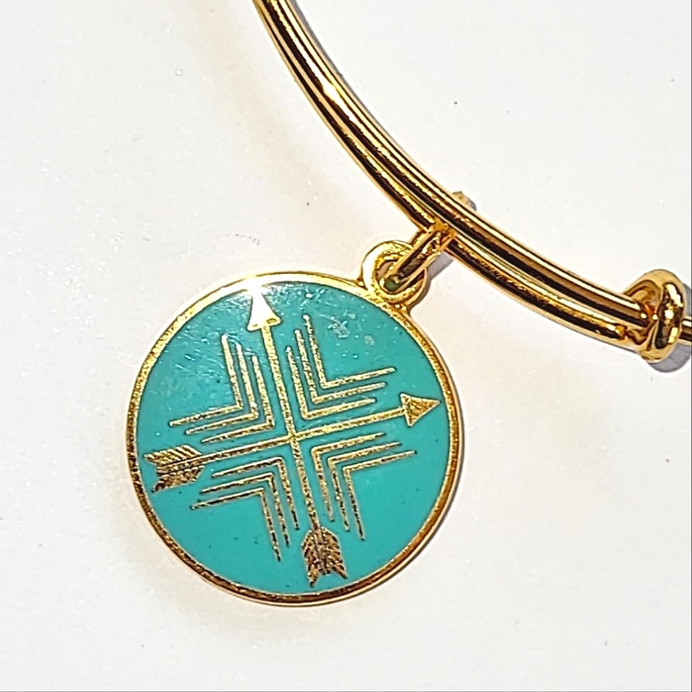ALEX AND ANI "ARROWS OF FRIENDSHIP" BANGLE BRACELET